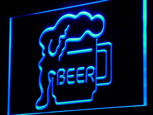 Beer Cup Display Bar Neon Light Sign